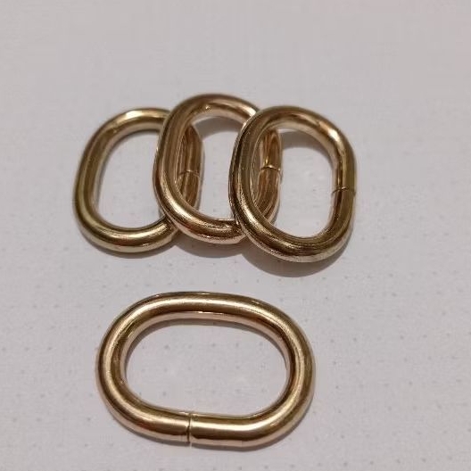 Ring oval tali tas/ ring oval tas mas muda