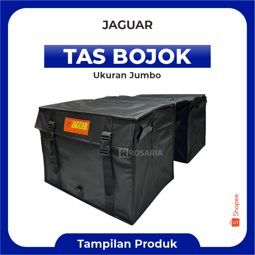 BOJOK JUMBO JAGUAR Tas Motor Kurir Obrok Ronjot Srandul Anti Air