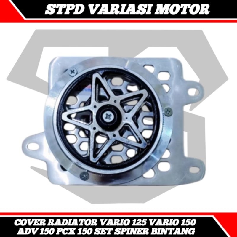 Cover Radiator Vario 125 Vario 150 Tutup Radiator Vario 125 PCX 150 ADV 150 Set Spiner Bintang