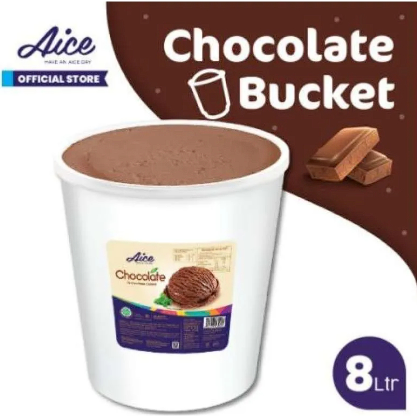 

AICE Ice Cream Bucket 8 Liter - Chocolate (Es Krim Ember Coklat)