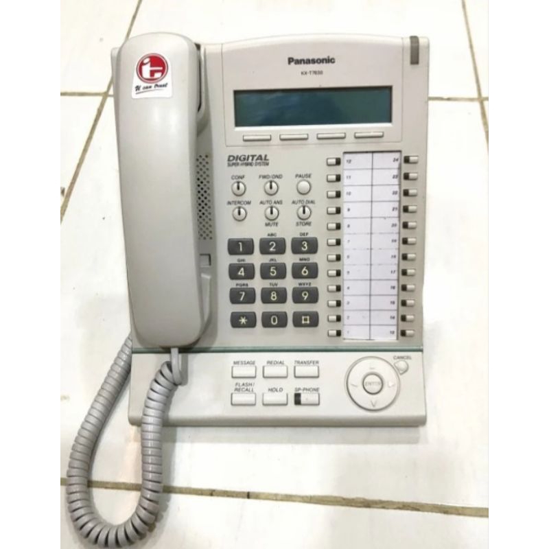 Telepon Panasonic KX-T7630 second pakai pabx