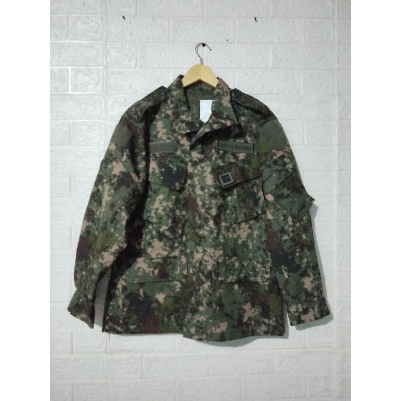 Jaket army korea digital anti air