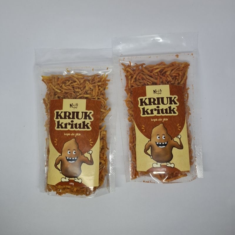 

KRIPIK UBI JALAR 100g – Rasa Balado dan keju