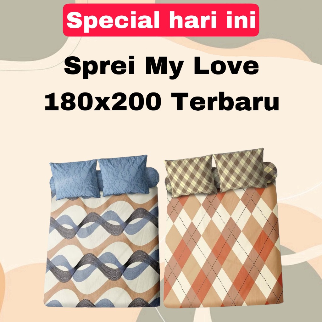 SPREI MY LOVE 180x200 King Size No 1