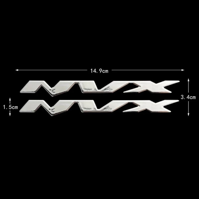 2 pcs ( sepasang ) Emblem NVX emblem Yamaha NVX emblem Yamaha malaysia