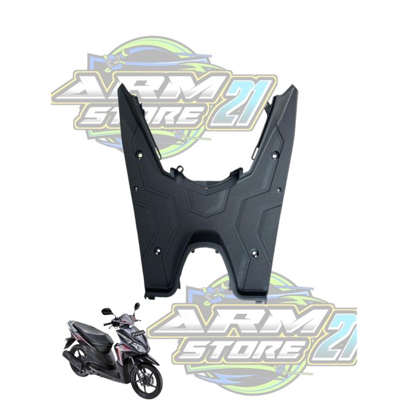 Cover Body Kasar Vario Techno 110 Karbu / Eceran  Paketan  Full Cover Body Kasar Vario Techno 110
