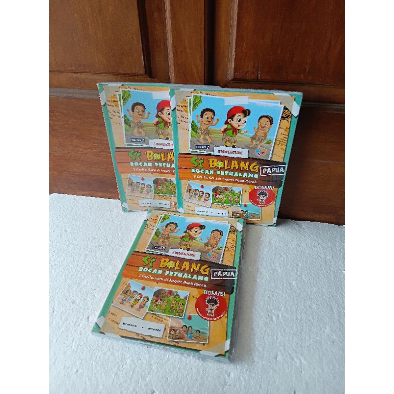buku cerita anak si bolang bocah petualang papua buku anak