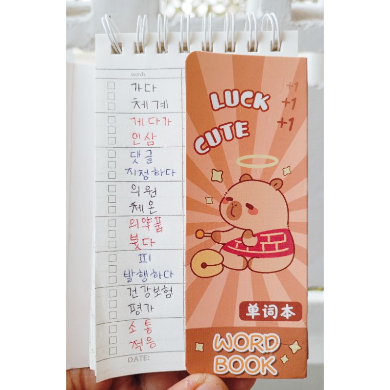 

BUKU CATATAN KOSAKATA + Bolpoin 3 warna