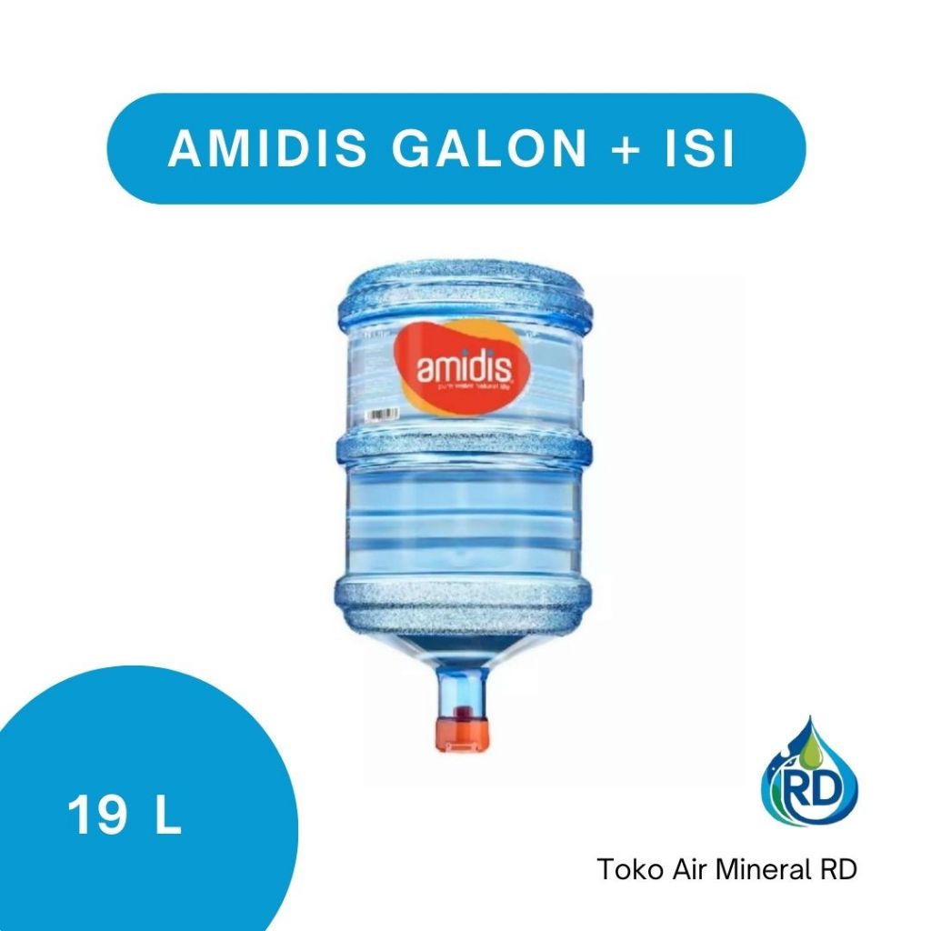 

Air Minum Mineral Amidis Galon 19 Liter