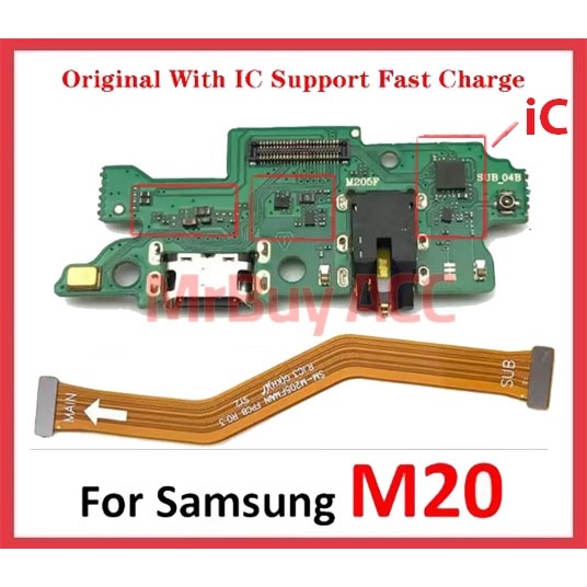 Paket Flexible UI Board + Flexible Cas Main Board Samsung M20