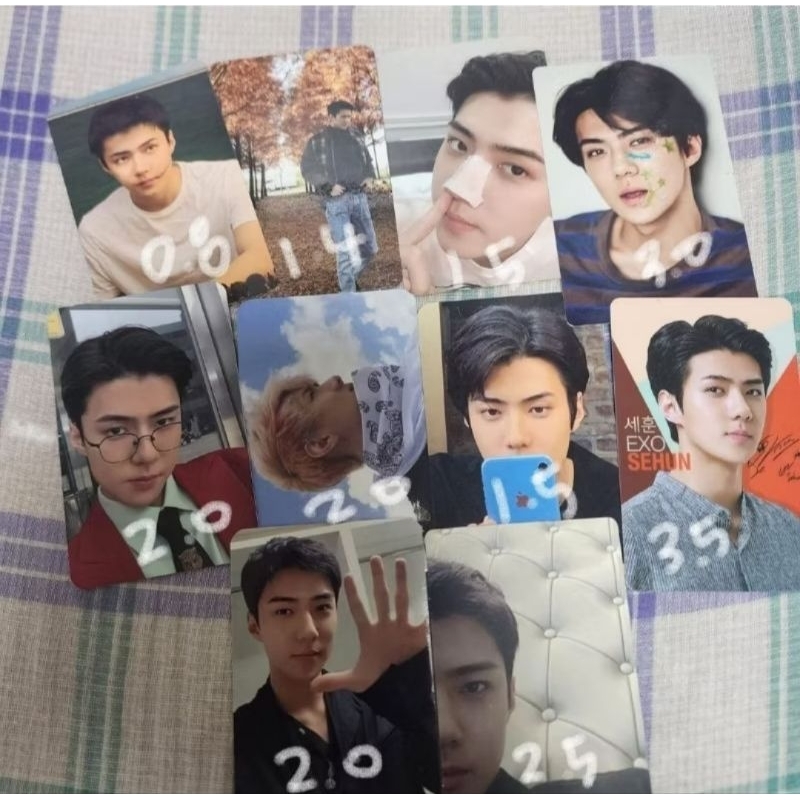 SEHUN OFFICIAL PHOTOCARD