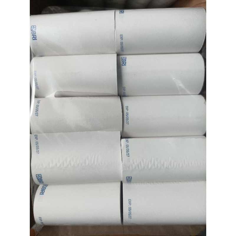 

PALING MURAH paket 10roll kertas STRUK THERMAL PRINTER berlogo bank BRI 57x30