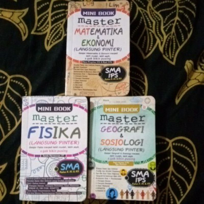 149 Mini Book Master Matematika dan Ekonomi