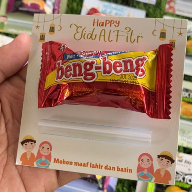 

1 Pict Angpau lebaran SNACK / angpau lebaran kertas uang gulung