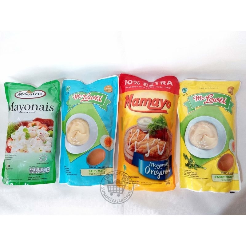 

mayonaise semua merk 1kg