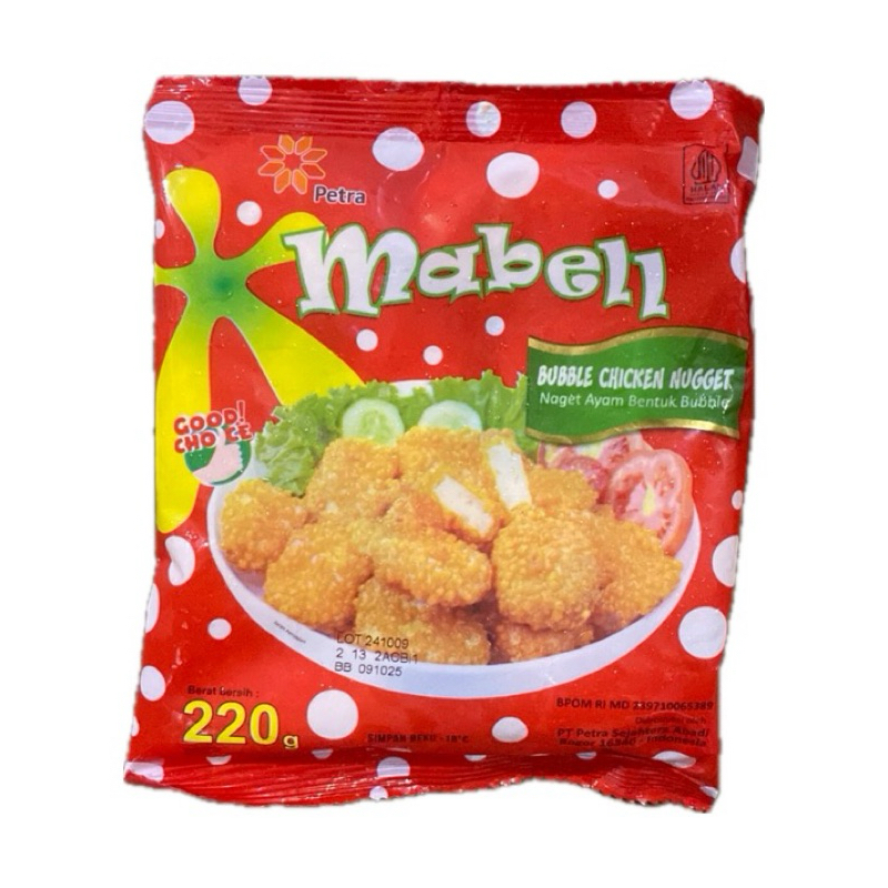 

Nugget Mabell bentuk Bubble