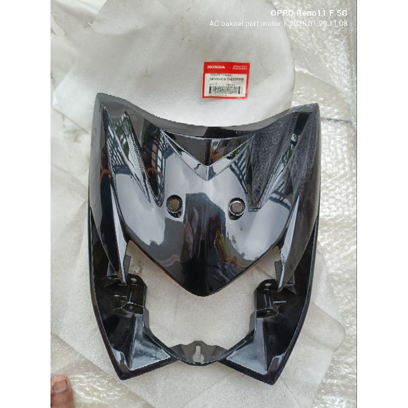 tameng lampu depan Honda Blade old lama  karbu AHM original ahm warna hitam 64500 kwb 920FMB