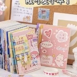

NOTE BOOK MINI AESTHETIC buku catatan kecil warna yang aesthetic korean
