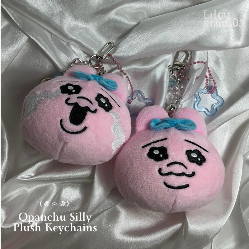 liloustudi0s // Opanchu Plush Bag Charm Keychain Japan Trinkets Beads Lucu Aestethic Figure Melody C