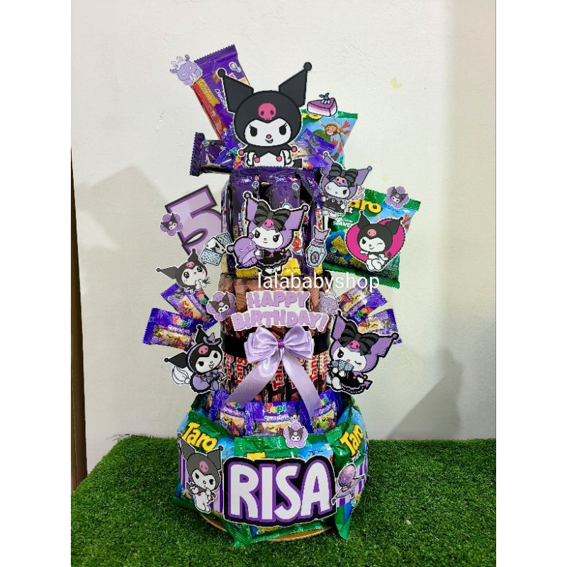 

SNACK TOWER KUROMI / snack cake kuromi