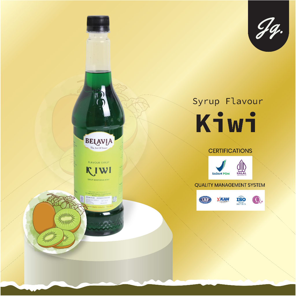 

Kiwi Syrup Belavia 750 ML | Belavia Sirup Kiwi 750ml