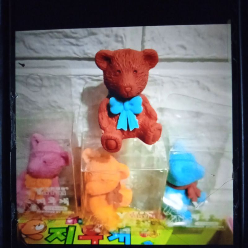 

promo penghapus beruang karakter lucu bear