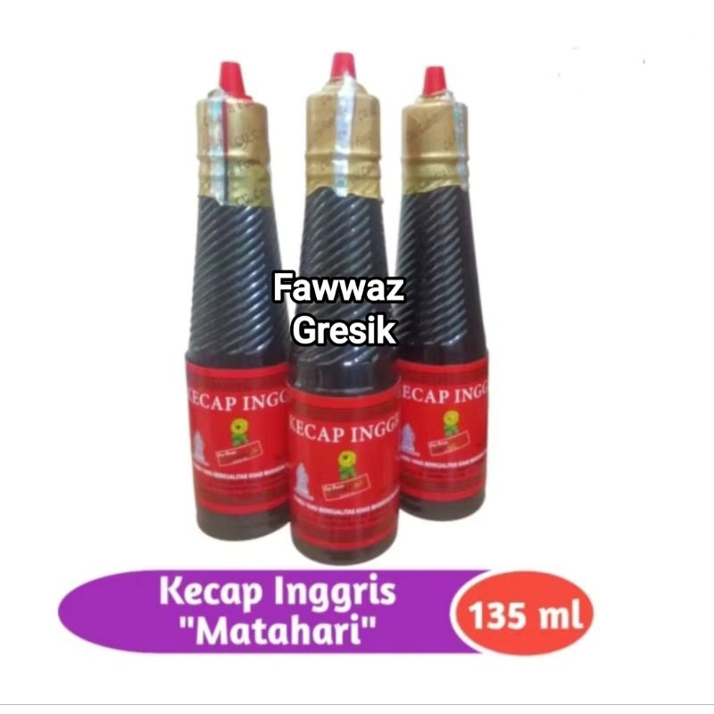 

Sauce/Kecap Inggris Cap Bunga Matahari 135ml