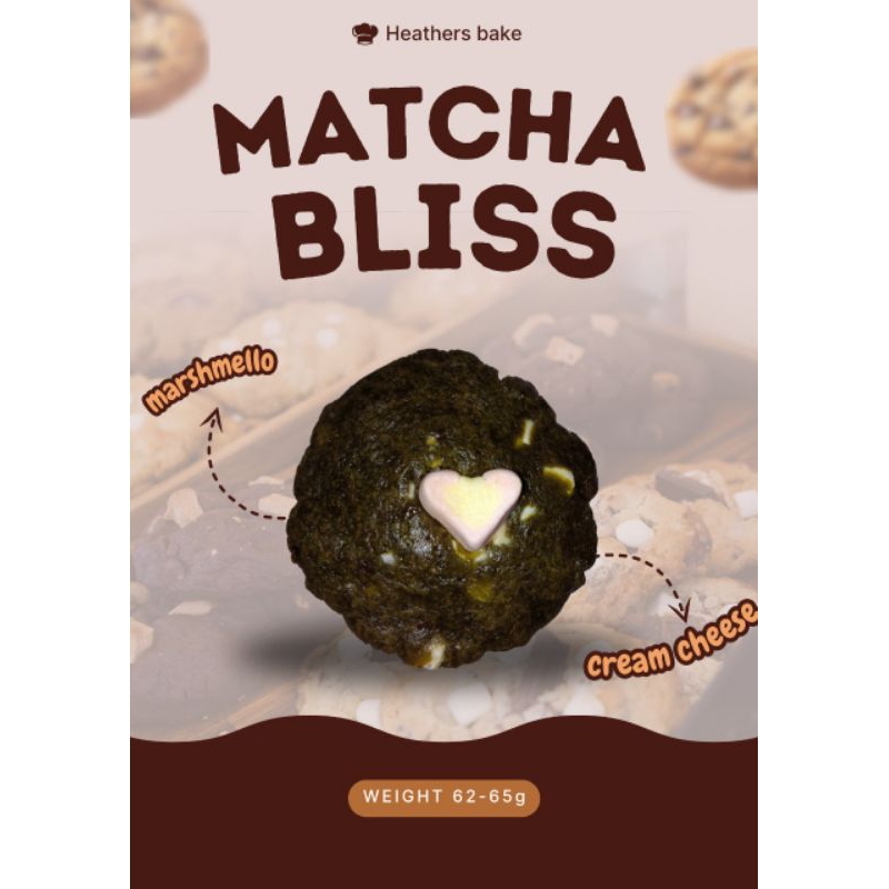 

Softcookies varian Matcha bliss//Heathers Bake Matcha Bliss Marshmello Cream Cheese//