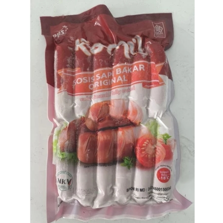 

Kamil Sosis Sapi Bakar Mini 500 gr Frozen Food