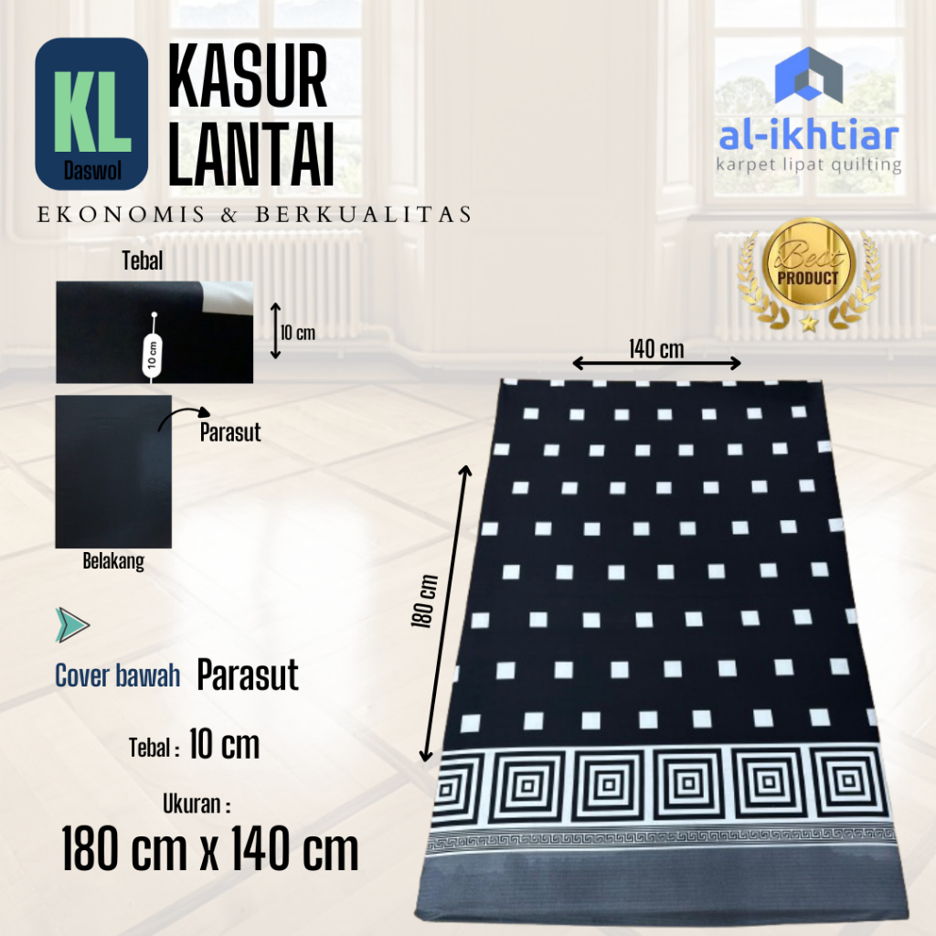 Kasur Busa / kasur busa tebal ukuran 180cm x 140cm x 10cm  kasur lipat busa kasur busa karakter