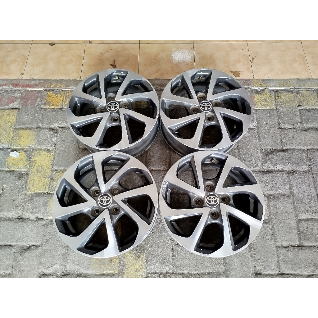 Velg mobil std agya trd ring 14 pcd 4x100 Murah