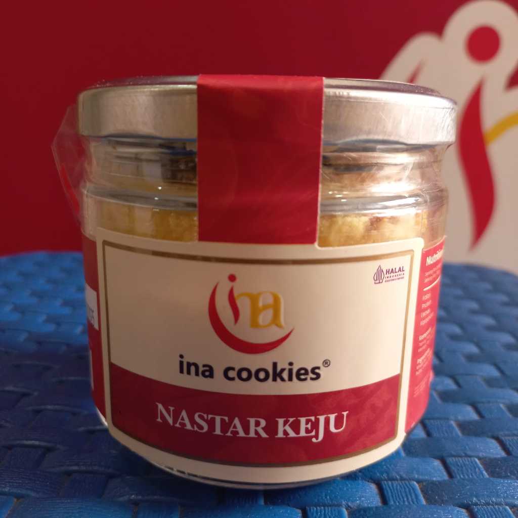 

Nastar Keju - Kue Kering Premium Toples Jar by Ina Cookies