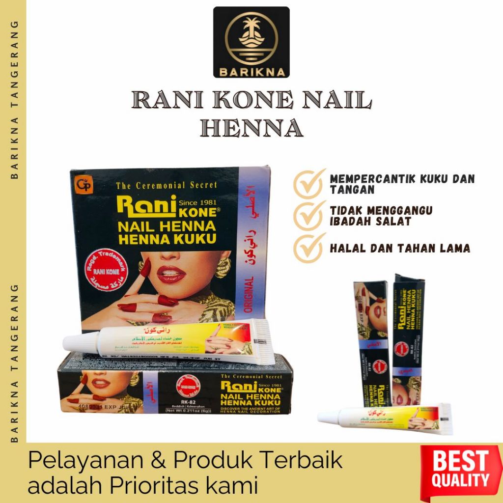 HENNA/PACAR KUKU/PEWARNA KUKU/PACAR ARAB/RANI NAIL