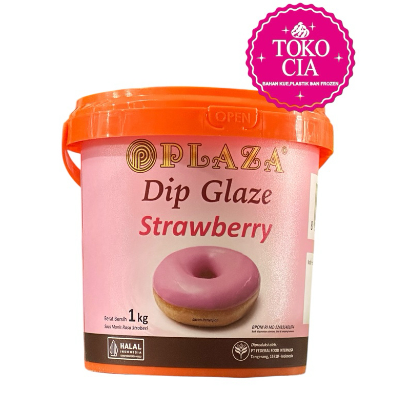 

Plaza Dip Glaze Strawberry 1 kg