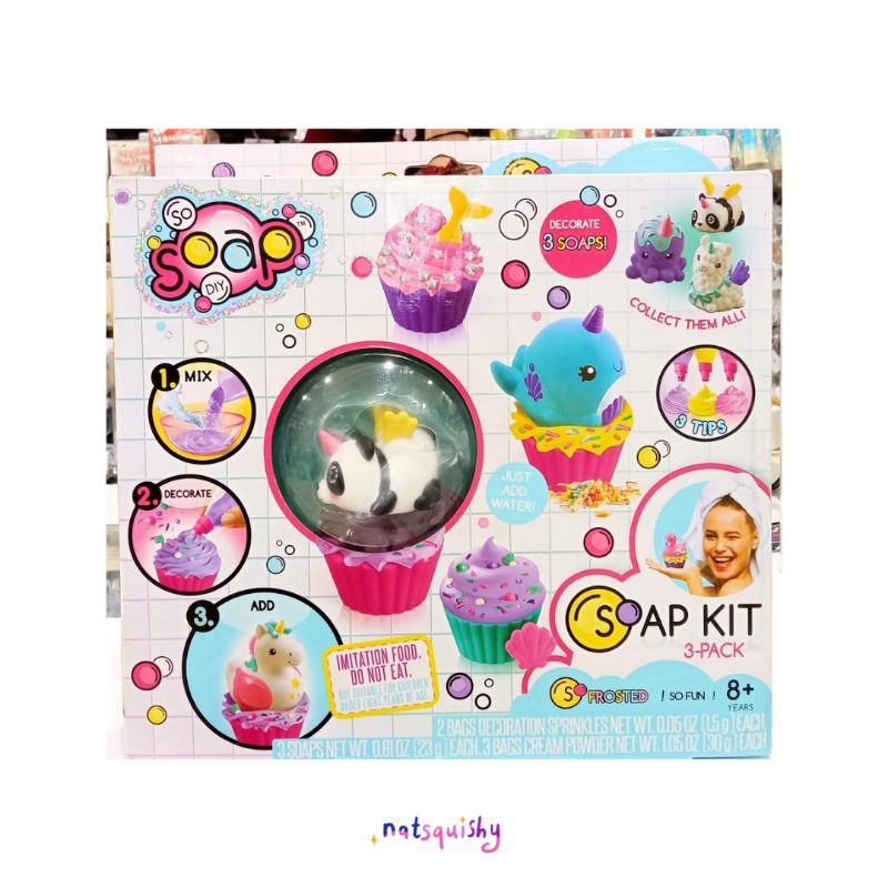 So soap kit DIY 3 pack