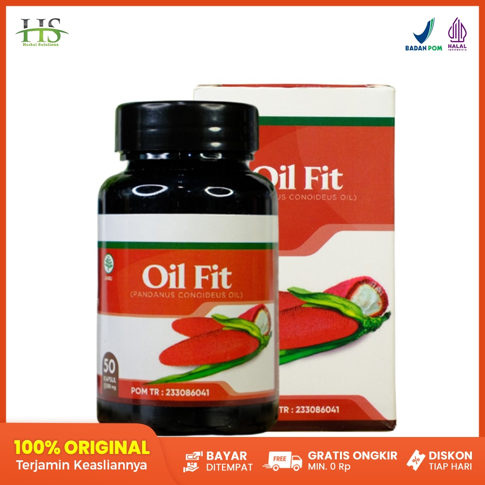 Obat Herbal Ekstrak Buah Merah Papua Asli Oil Fit 100% Original