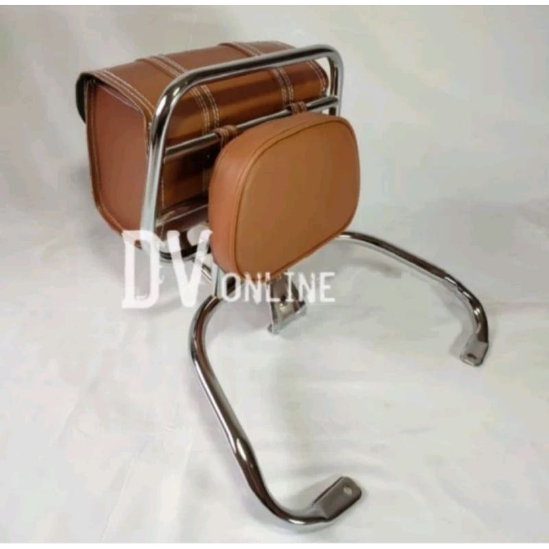 Aksesoris Molis/ Aksesoris Motor Listrik/Backrack Motor Listrik/Back rack Molis Uwinfly T3/ Backrack