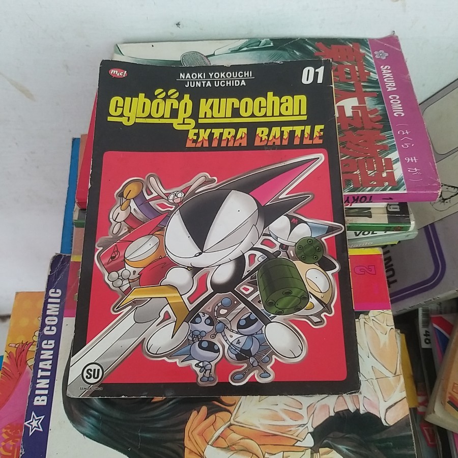 komik cyborg kurochan extra battle volume cabutan