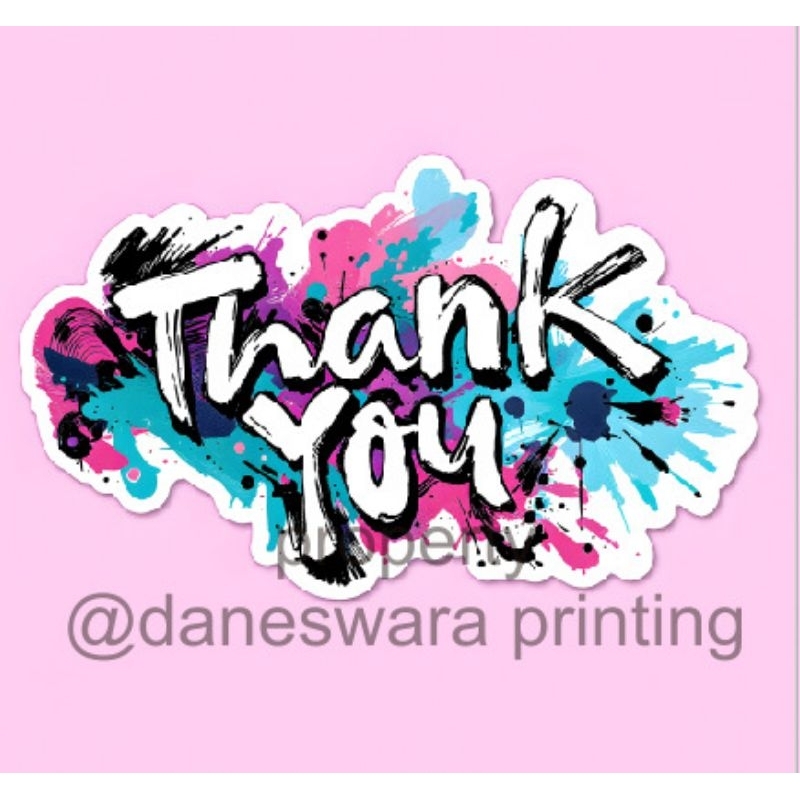 

KARTU Terimakasih THANKS CARD