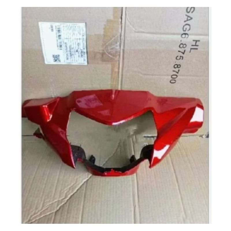 batok lampu depan Vega ZR totok kepala Yamaha Vega ZR maroon