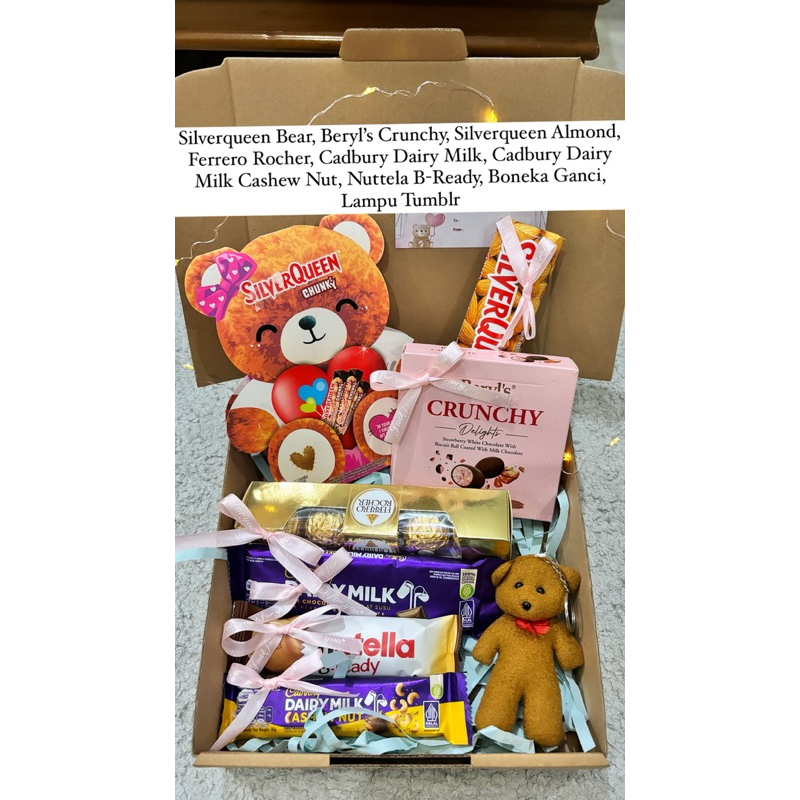 

Hampers Coklat Snack Box Gift Edisi Valentine