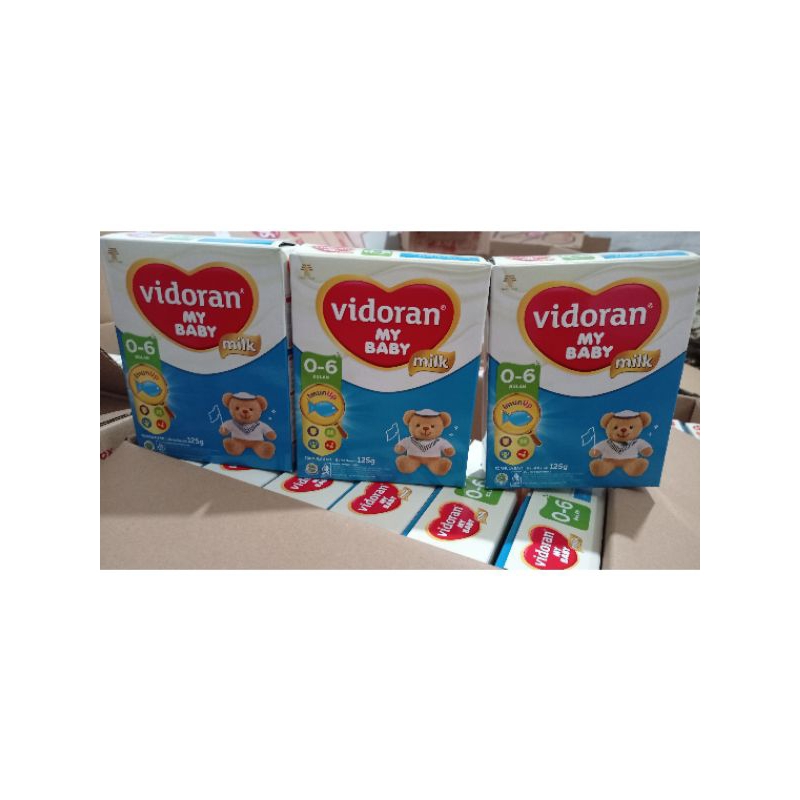SUSU VIDORAN ANAK 0-6 bulan 125 gram  ( 3 pcs )