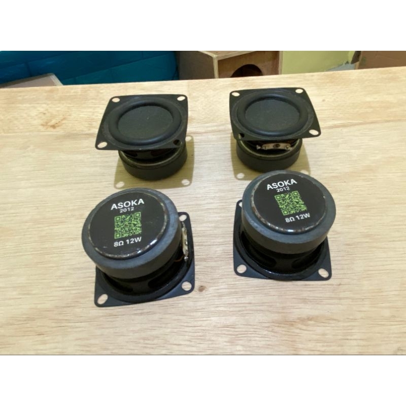 SPEAKER ASOKA 2 INCH MAGHNET BESAR SUPER BASS  8 ohm 12 watt