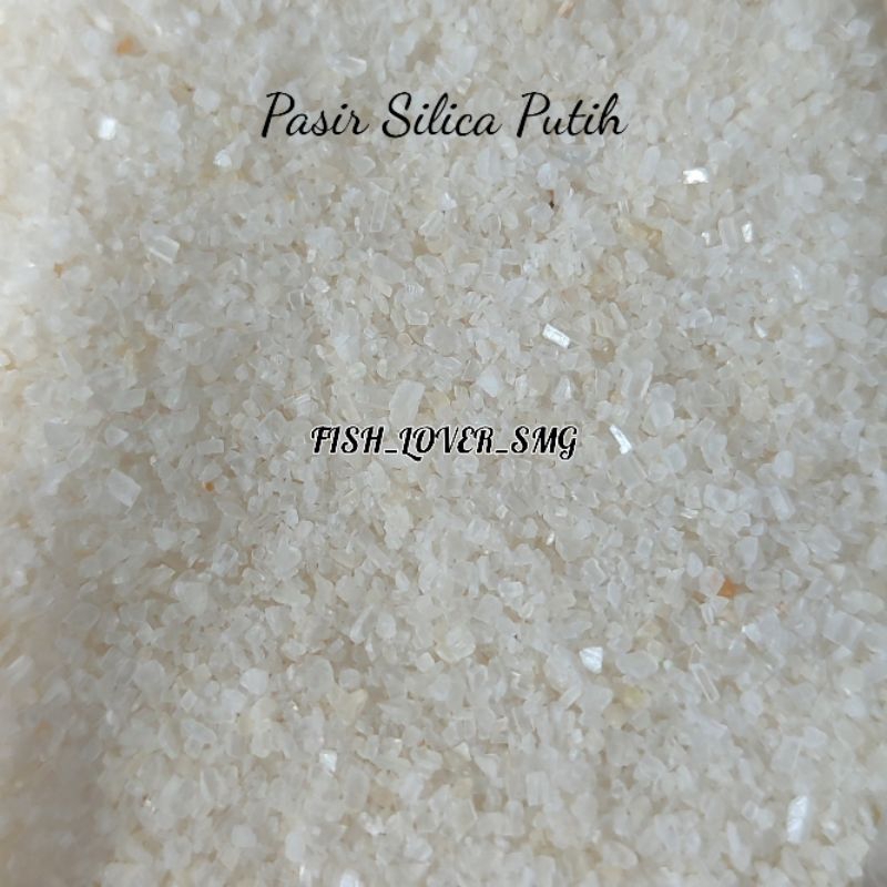 pasir silica putih 1 kg/pasir silika aquarium aquascape
