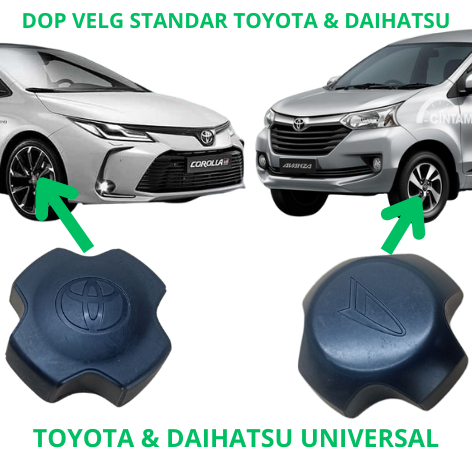 Dop velg mobil toyota & daihatsu universal dop velg mobil