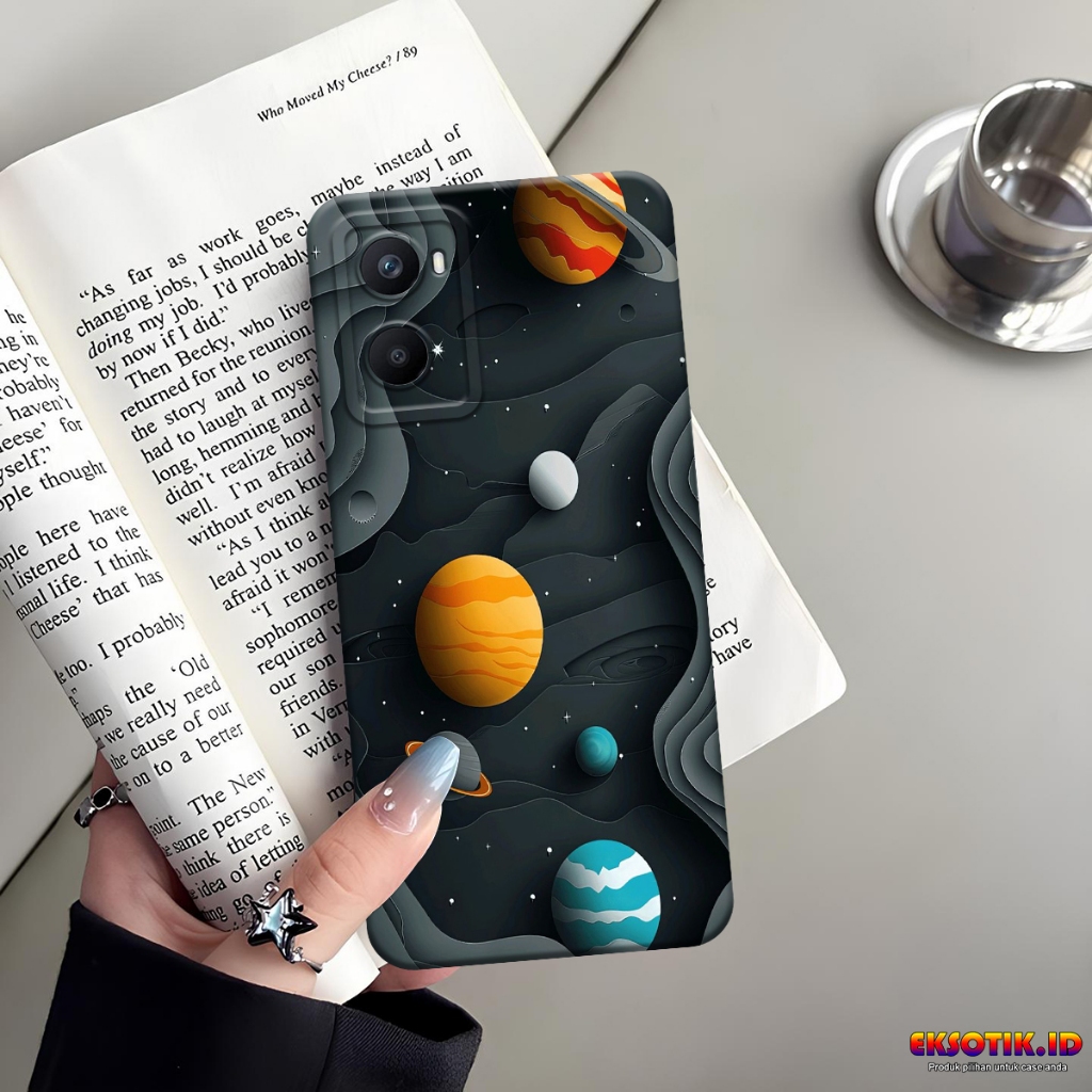 Case Oppo A96 - Casing Oppo A96 - Fashion Case - Silikon Oppo A96 - Motif Keren Dan Lucu - Softcase 