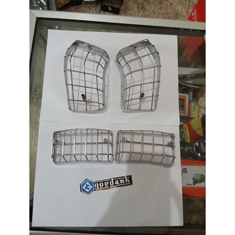 GRILL SEN DEPAN BELAKANG 1 SET VESPA PX