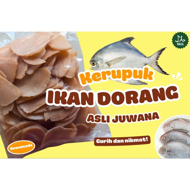 

Kerupuk Ikan Dorang Asli Juwana