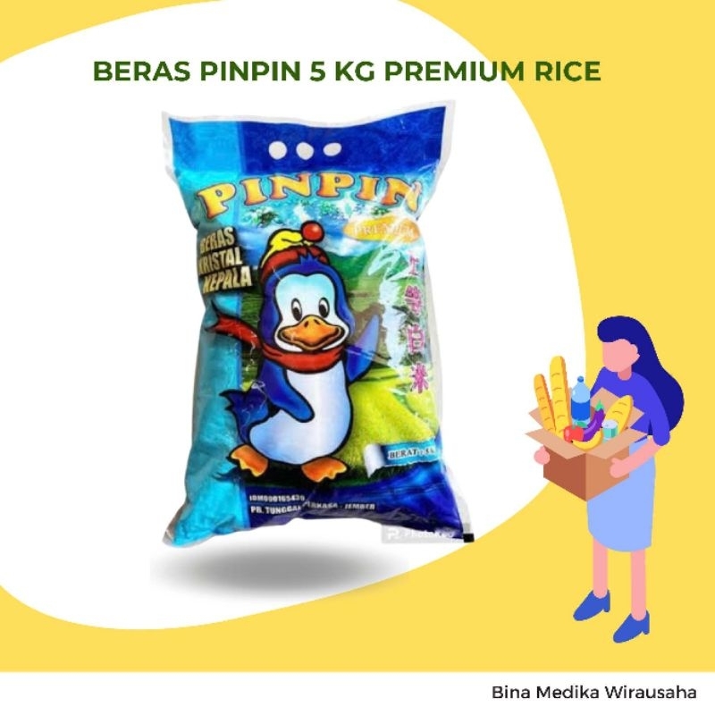 

[BISA KIRIM INSTAN] BERAS PINPIN PIN PIN 5KG 5 KG