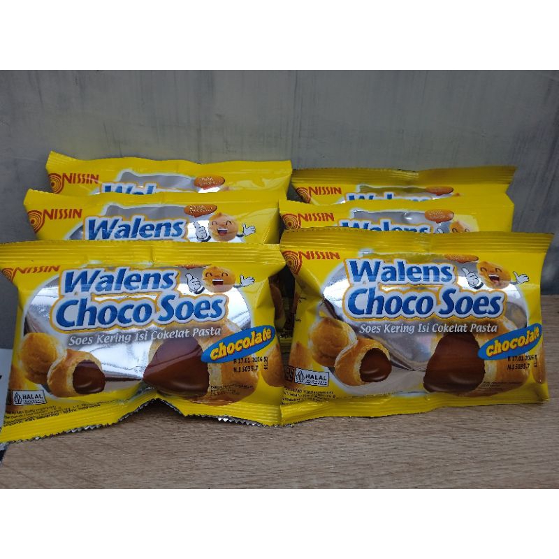 

nissin walens choco soes 16g